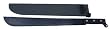 Bolo Machete mit S�ger�cken, neu, Plastikh�lle, wie original US, L�nge: 59 cm, Klinge: 45,5 cm