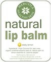 Natural Lip Balm: Zesty Lemon
