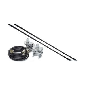 2' DUAL CB ANT KIT BLACK by Solarcon
