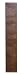 All Wood Cabinetry MTK8-CG 4 1/2-Inch High by 96-Inch Long Matching Toe Kick, Chocolate Glaze Maple