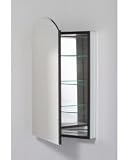 Robern Arch door 23-1/4" x 34" x 4" left hand electric bevel mirror cabinet with night light MT24D4ABLL