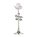 Shannon Crystal by Godinger Faceted Rose Crystal Sculpure