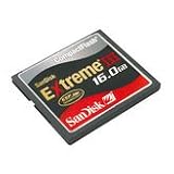 SanDisk SDCFX3-016G-A31 16 GB Extreme III CompactFlash Card (Bulk Package)
