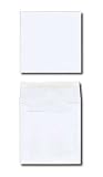 6 1/2 x 6 1/2 Square Invitation Envelope - Basis White (Pkg of 50)