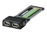 Produkt-Bild: MANHATTAN FireWire 400 ExpressCard/34 Stellt 2 FireWire 400 Ports fuer Ihr Notebook zur Verfuegung Transferraten bis zu 400 Mbps