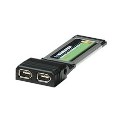 MANHATTAN FireWire 400 ExpressCard/34 Stellt 2 FireWire 400 Ports fuer Ihr Notebook zur Verfuegung Transferraten bis zu 400 Mbps