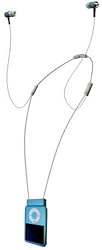 Apple iPod Nano 3rd Generation Premium Noise-Canceling Ear Buds from Radius (Cobalt Blue)