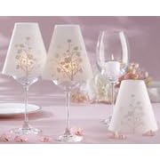 Cherry Blossoms Vellum Wine Glass Shade (Set of 24) by 
