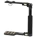 Custom Brackets Folding-S Short Camera Bracket for Short Digital and 35mm Film Cameras or Cameras without a Power Grip.