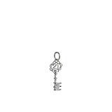 Pendentif en argent fin 925/1000 repr�sentant cl� doubl�e comportant le chiffre 21