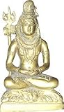 ShalinCraft Brass Sculpture of Lord Shiva - Religious Gift Ideas (mst017)