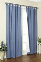Finest Quality Insulated Curtains, 80 x 84 Pair - Blue