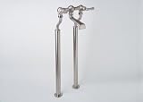 Rohl U.3525L-PN, Rohl Bathtub Fillers, Exposed Floor Mount Tub Filler - Polished Nickel