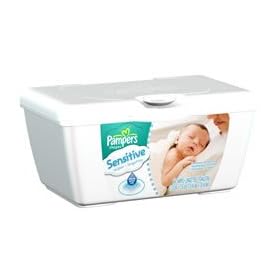Pampers Sensitive Wipes - 64 Count Tub