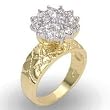 Women's Classic Line Clear Cubic Zirconia Two-Tone Ring, Size: 5-10 Women's Classic Line Clear Cubic Zirconia Two-Tone Ring, Size: 5-10