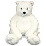 Plush Jumbo White Teddy Bear