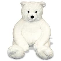 Plush Jumbo White Teddy Bear