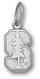 Stanford Cardinal SU NCAA Sterling Silver Charm