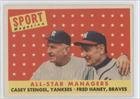 1958 Topps #475 - All-Star Managers/Fred Haney/Casey Stengel