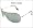 (004/6G) GUNMETAL GRAY SILVER MIR