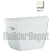 KOHLER K-4645-96 Highline Pressure Lite Toilet Tank, Biscuit