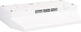 Frigidaire 24-Inch Under-Cabinet Range Hood, White #F24WR01ES