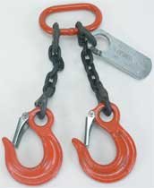 Dayton 2UKF4 Chain Sling, DOS, 12, 300 Lb, 3/8 In, 10 Ft L