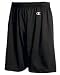 8187 - Small - Silver grey 6.3 oz Cotton Gym Shorts
