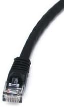 (Pack of 20) 10 ft Cat-6 Network Ethernet Patch Cable - Black (Cat6)