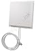 11 dBi WiFi Dual Cable Polarization Diversity Flat Patch Range Extender Antenna for Linksys
