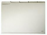 Leitz Einstellmappe mit Tab 2434/2434-00-11 A4 chamois 230g/qm Inh.100