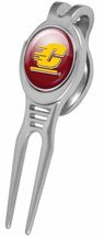 Central Michigan Chippewas Kool Tool With Golf Ball Marker Of 2)