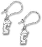 Cincinnati Bearcats UC NCAA Sterling Silver Earrings