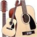 Fender CD-100-12 Dreadnought Acoustic 12 String Guitar, Natural