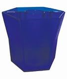BRELLA VASE - 5 inch Set - Translucent - Seaport Blue - Patio Umbrella Vase - 12 Pack