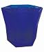 BRELLA VASE - 5 inch - Translucent - Seaport Blue - Patio Umbrella Vase