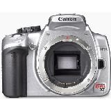 Canon Digital Rebel XT 8MP Digital SLR Camera (Body Only - Silver)