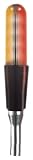 Rocket FSRKT-3AF/3RF 6-12 Volt Super Bright Flashing LED Light for Flagstaff Heavy Duty Warning Whip, Amber and Red