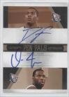 2010-11 Playoff National Treasures Pen Pals #8 - Derrick Favors/25/Damion James