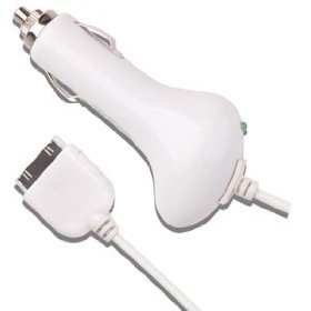 NEW CAR CHARGER LED for Apple iPhone 3G/iPod Video/Nano/ iPod Touch 2nd Generation/ iPod Nano 4th Generation