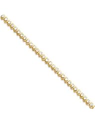 Sterling Silver & Vermeil CZ Bracelet