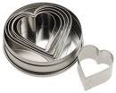 Ateco Heart Cookie and Pastry Cutters