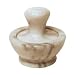 RSVP White Marble Spice Grinder