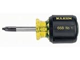 21T%2B6M5qGIL. SL160  Klein Tool 668 no. 1 Square Recess Tip Screwdriver with 1 1/2 Inch Round Shank