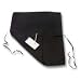 San Jamar 603FWPS-BK Spun Polyester 4 Way Apron Waist Apron, 17" Length x 28" Width, Black