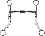 Myler Bit Sweet Iron Comfort Snaffle Wide Barrel 7 Flat Shank