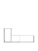 Kenyap Estantería Lego Blanco 160 x 75 x 29