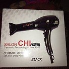  Salon Chi Power - Ceramic Hair Dryer - Black 