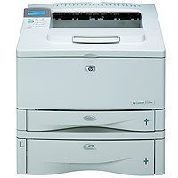 HP LaserJet 5100tn - Printer - B/W - laser - A3, Ledger - 1200 dpi x 1200 dpi - up to 22 ppm - capacity: 850 sheets - Parallel, 10/100Base-TX