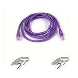 Belkin Patch Cable - RJ-45 (m) - RJ-45 (m) - 5 ft - UTP ( Cat 5E ) - Purple by Belkin